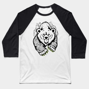 Bear spirit in the wood Baseball T-Shirt